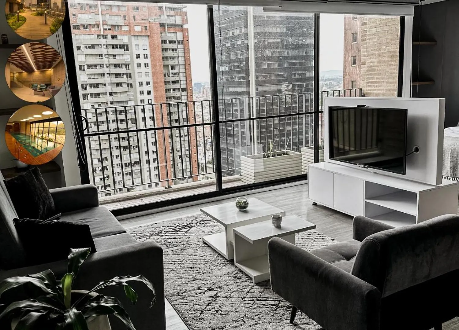 보고타 Loft Estilo Japones 아파트 0*,